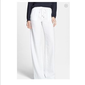 Michael Kors Wide Leg Linen Beach Pant | 0